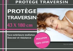 ELISE PROTEGE TRAVERSIN 43X180CM MOLLETON
