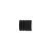 EMBOUT BOUCHON D.28CM NOIR MAT BOIS X2PIECES