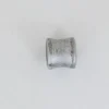 EMBOUT BOUCHON D20 X2 ARGENT NOIR