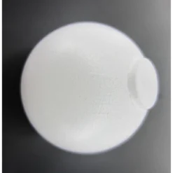 EMBOUT BOULE X 2 D20 BLANC