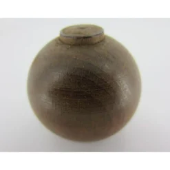 EMBOUT BOULE X 2 D20 TEINTE CHENE