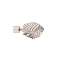 EMBOUT EXOTICA D.20CM ARGENT MAT X2PIECES