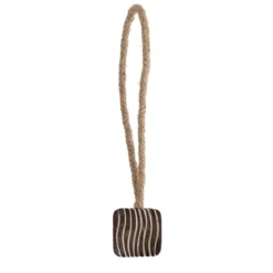 EMBRASSE BOIS AIMANTEE ZEBRA MM MARRON