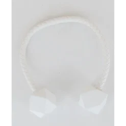 EMBRASSE MDF TWIST GEOMETRIK GM BLANC