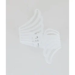 EMBRASSE METAL MANCHETTE ANGEL BLANC LAQUE