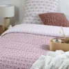EMILIA HOUSSE COUETTE 140X200CM ET 2 TAIES 63X63CM 57 FILS