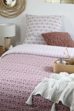EMILIA HOUSSE COUETTE 140X200CM ET 2 TAIES 63X63CM 57 FILS