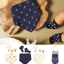 ENSEMBLE GARCON BAVOIR ET CHAUSSETTES