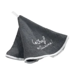ESSUIE MAIN ROND 60 CM EPONGE BRODEE CUISTOT ANTHRACITE