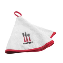 ESSUIE MAIN ROND 60 CM EPONGE BRODEE AU BISTROT ROUGE