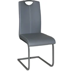 ESTELLE CHAISE GRIS 55X42X98CM