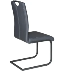 ESTELLE CHAISE GRIS 55X42X98CM