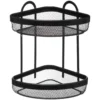 ETAGERE ANGLE 2 NIVEAUX METAL MAYAJ