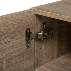 ETAGERE AVEC PORTE NATUREL FIXUP 36.5X30CM