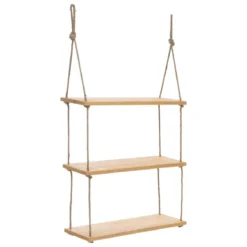 ETAGERE BOIS LOUR D.60X105CM