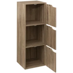 ETAGERE 3 CASES MIX N DOOR NATUREL