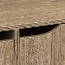 ETAGERE 6 CASES MIX N DOOR NATUREL