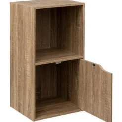 ETAGERE 2 CASES MIX N DOOR NATUREL