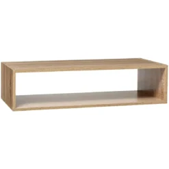 ETAGERE DEMI RECTANGLE MIX NATUREL