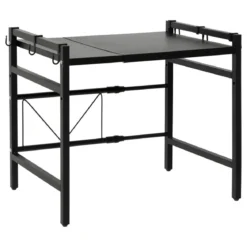 ETAGERE EXTENSIBLE MICRO ONDES BLACK EDITION