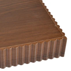 ETAGERE FLOTTANTE STRIEE 60X23.5X3.8CM COLORIS ACACIA