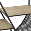 ETAGERE METAL ROND SUR PIED TIMEO D.50X18X55.5CM