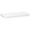 ETAGERE MURALE ARRONDIE FIXY 60CM BLANC