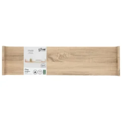 ETAGERE MURALE COURBEE FIXY 80CM NATUREL