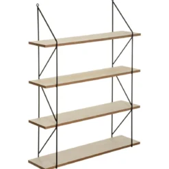 ETAGERE MURALE METAL IRIS D.60X80CM