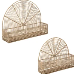 ETAGERE MURALE ROTIN WONDER X2 PIECES