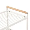 ETAGERE 2 NIVEAUX METAL 33X21X37.5CM