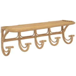 ETAGERE PATIN ROTIN 5 CROCHETS AONI
