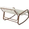 FAUTEUIL A BASCULE MIAMI IMITATION BOIS 92X69X130