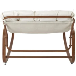 FAUTEUIL A BASCULE MIAMI IMITATION BOIS 92X69X130