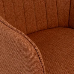 FAUTEUIL A DINER VISOCA PIEDS BOIS AMBRE