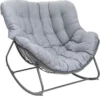 FAUTEUIL BASCULE PAOPAO GRAPHITE ROCHE