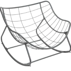 FAUTEUIL BASCULE PAOPAO GRAPHITE ROCHE