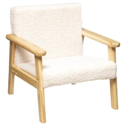 FAUTEUIL BASILE ECRU