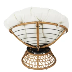 FAUTEUIL CANCUN COUSSIN BLANC