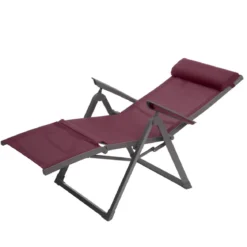 FAUTEUIL DECIMA BORDEAUX GRAPHITE
