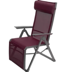FAUTEUIL DECIMA BORDEAUX GRAPHITE