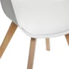 FAUTEUIL DINER BAYA BLANC