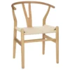 FAUTEUIL DINER BOIS PRIAM NATUREL