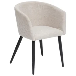 FAUTEUIL DINER MARLO BEIGE