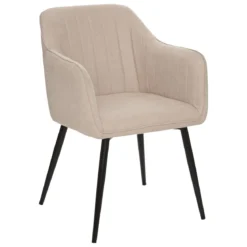 FAUTEUIL DINER VISOCA BEIGE