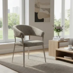 FAUTEUIL EMILIA TAUPE