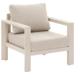 FAUTEUIL EVASION ALUMINIUM ARGILE