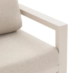 FAUTEUIL EVASION ALUMINIUM ARGILE