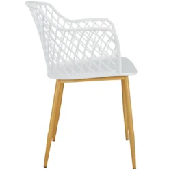 FAUTEUIL EXTERIEUR MALAGA BLANC