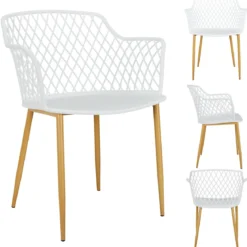 FAUTEUIL EXTERIEUR MALAGA BLANC